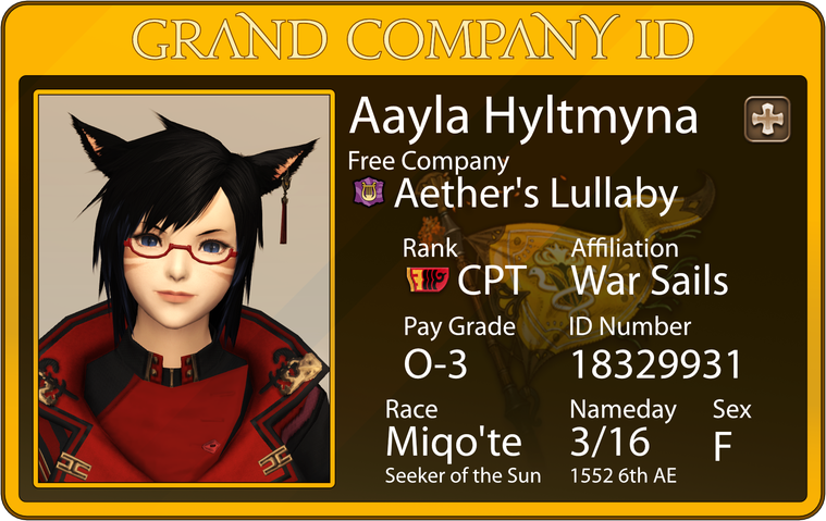 Gridania Card
